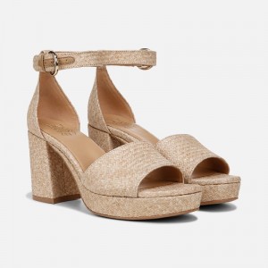 Naturalizer Pearlyn Dress Sandal for Women Beige OT48-2838N0