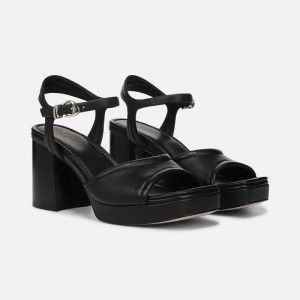 Naturalizer 27 EDIT Paloma Platform Sandal for Women Black FN45-2955E6
