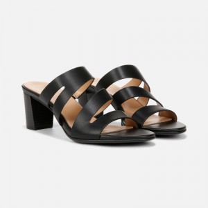 Naturalizer Beaming Slide Sandal for Women Black RM98-7898A0