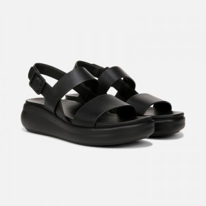 Naturalizer Coast Wedge Sandal for Women Black PH97-9667A7