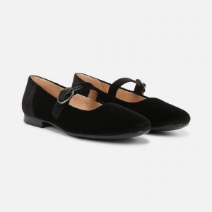 Naturalizer Kelly Mary Jane Flat for Women Black VH50-2980I4