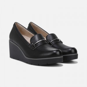 Naturalizer SOUL Achieve Wedge for Women Black CX45-0785C5