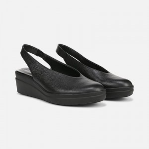 Naturalizer Sutton Slingback Wedge for Women Black UP75-7475I2