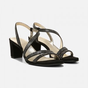 Naturalizer Vanessa Dress Sandal for Women Black QO49-7309F0