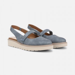 Naturalizer Edison Slingback Mary Jane for Women Blue IU66-8556K7