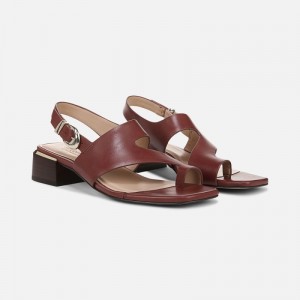 Naturalizer 27 EDIT Audra Dress Sandal for Women Brown UE78-0308B8