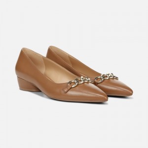 Naturalizer Becca Flat for Women Brown YW39-9419M6