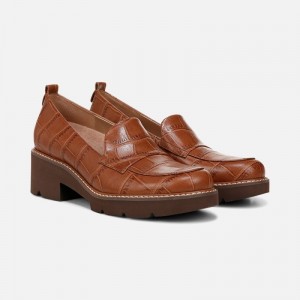 Naturalizer Darry Lug Sole Loafer for Women Brown TC20-0320N1