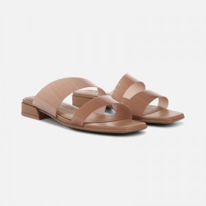 Naturalizer Illuminate Slide Sandal for Women Brown OY47-3357O2