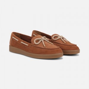 Naturalizer Keel Boat Shoe for Women Brown WS38-9678J6