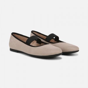 Naturalizer SOUL Brilliant Mary Jane Flat for Women Brown VC36-3816I3