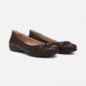 Naturalizer SOUL Gift Flat for Women Brown AS15-8855M4