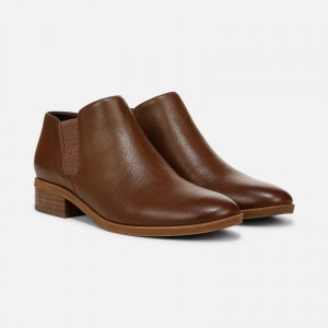 Naturalizer SOUL Respect Ankle Bootie for Women Brown MB68-2468A6