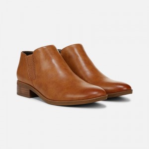 Naturalizer SOUL Respect Ankle Bootie for Women Brown NR65-3705A2