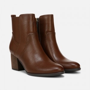 Naturalizer Soul Ultima Bootie for Women Brown TG74-0494D9