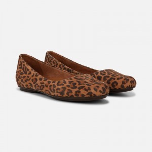 Naturalizer Maxwell Ballet Flat for Women Brown / Leopard LZ28-8578D0