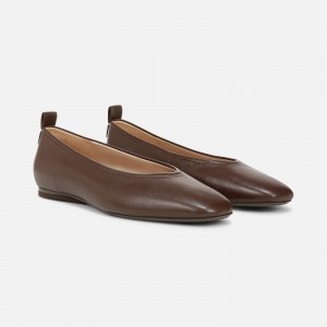 Naturalizer 27 Edit Carla Flat for Women Chocolate CG51-7371P2