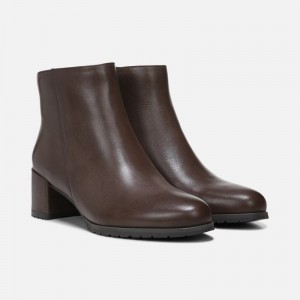 Naturalizer Bay Weatherproof Bootie for Women Chocolate DW84-5034W0