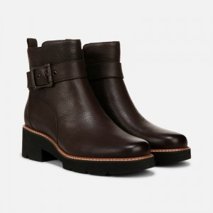 Naturalizer Darry Strap Bootie for Women Coffee / Brown DJ92-8232O3