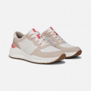 Naturalizer Blossom Lace-up Sneaker for Women Cream VE71-5861X2