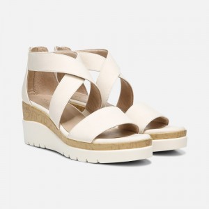 Naturalizer Soul Goodtimes Wedge Sandal for Women Cream YY45-2245Q7