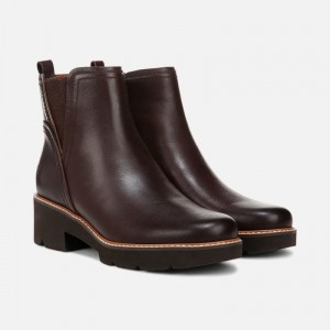Naturalizer Darry Bootie for Women Dark Brown DX17-1417W7