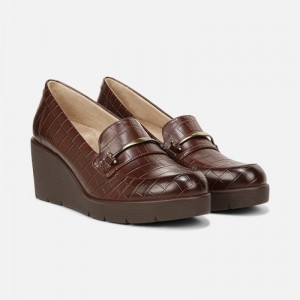 Naturalizer SOUL Achieve Wedge for Women Dark Brown HL06-1416V0