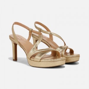 Naturalizer Abby Dress Sandal for Women Dark Gold KI19-1929N1