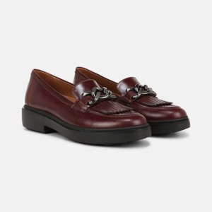 Naturalizer Paris Loafer for Women Dark Red QU37-6917J1