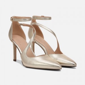 Naturalizer 27 Edit Abilyn Pump for Women Gold CQ53-8783X1