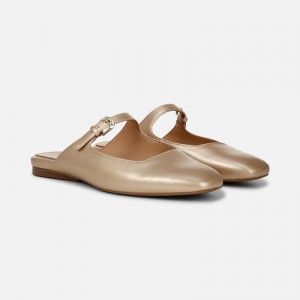 Naturalizer Apple Mary Jane Mule for Women Gold IJ43-7853U4