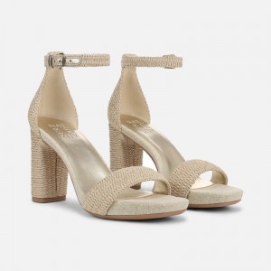 Naturalizer Joy Dress Sandal for Women Gold QZ28-7708Q3