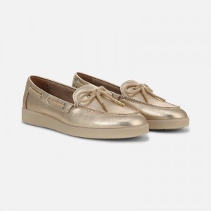 Naturalizer Keel Boat Shoe for Women Gold RG82-8972A4
