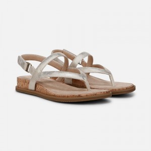 Naturalizer SOUL Carolyn Sandal for Women Gold UA12-4462D9