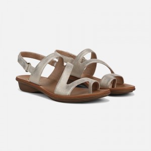 Naturalizer Soul Shakina Sandal for Women Gold NV19-1109X4