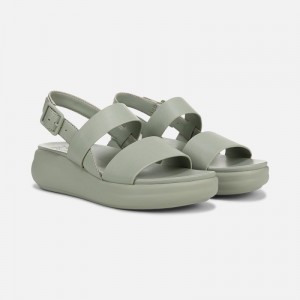 Naturalizer Coast Wedge Sandal for Women Green HJ71-8371G3