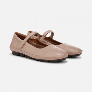 Naturalizer Behold Mary Jane Flat for Women Grey Brown MA92-1662W5