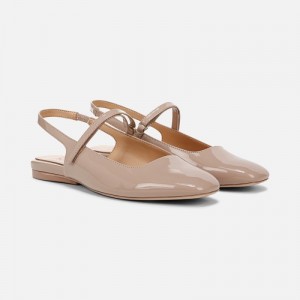 Naturalizer Connie Mary Jane Slingback for Women Grey Brown NT67-3437G4