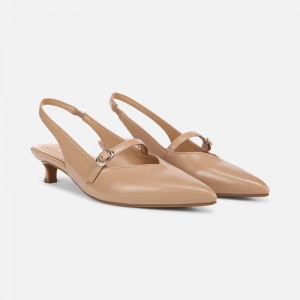 Naturalizer Grayson Mary Jane Slingback for Women Grey Brown KZ95-3585F1