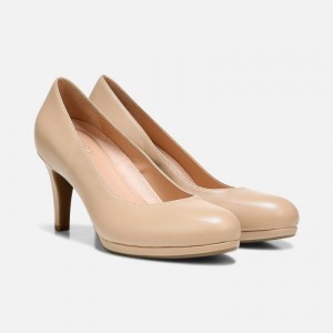 Naturalizer Michelle Pump for Women Grey Brown DT15-6305L8