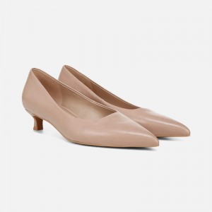 Naturalizer Natalia Kitten Heel for Women Grey Brown PI14-0174Z4