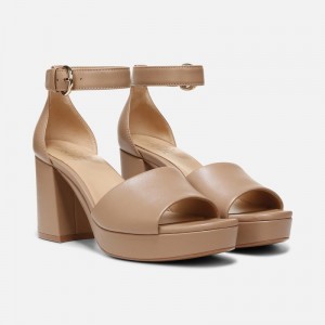 Naturalizer Pearlyn Dress Sandal for Women Grey Brown OV41-4081S8