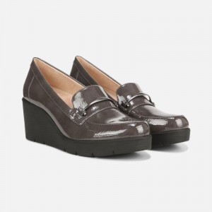 Naturalizer SOUL Achieve Wedge for Women Grey Brown WG22-5872Z8
