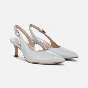 Naturalizer 27 EDIT Felicia 4 Slingback Dress Shoe for Women Grey NZ11-6151V1