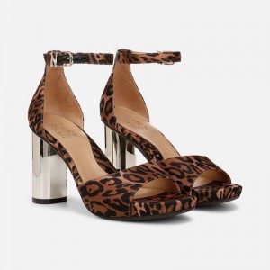 Naturalizer Malia Dress Sandal for Women Leopard RA97-4807C5