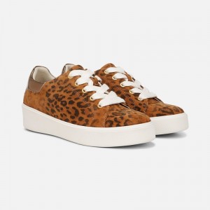 Naturalizer Morrison 2.0 Lace Up Sneaker for Women Leopard WQ34-1284C9