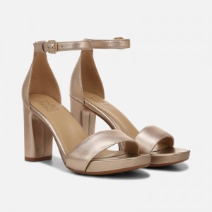 Naturalizer Joy Dress Sandal for Women Light Brown SF25-6875H7