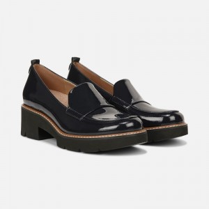 Naturalizer Darry Lug Sole Loafer for Women Navy QU55-2945J9