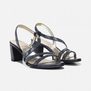 Naturalizer Vanessa Dress Sandal for Women Navy AT97-2847B5