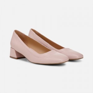 Naturalizer Huntley Block Heel Pump for Women Pink AV19-8849F8